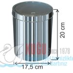 3 LT DOKUNMATİK KAPAK ÇÖP KOVASI