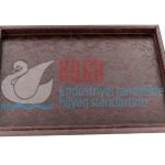 KGLM-2004 Deri Kaplı  Otel Tipi Karşılama Sunum Tepsisi