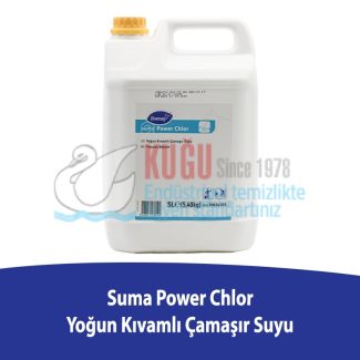 Diversey Suma Power Chlor Yoğun Kıvamlı Çamaşır Suyu (5 Litre 2 Adet-1 Koli)
