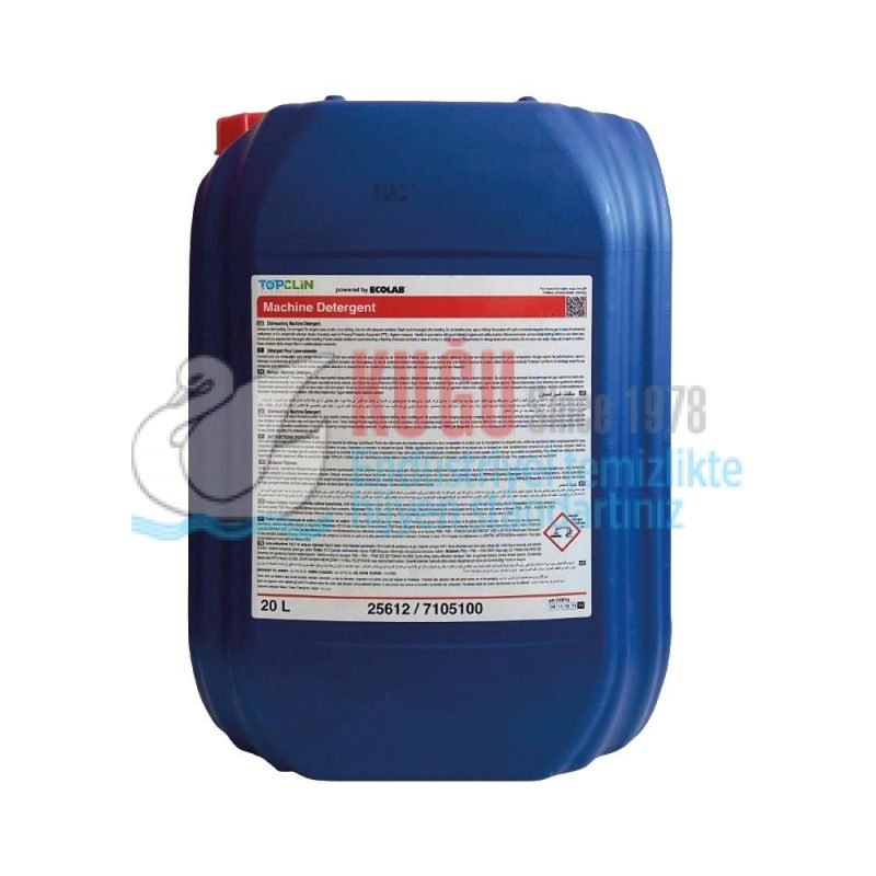 Ecolab TopClin Dishmachine Detergent Bulaşık Deterjanı 20 Lt