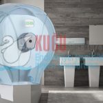 Maxi Jumbo Tuvalet Kağıdı Dispenseri (Şeffaf)